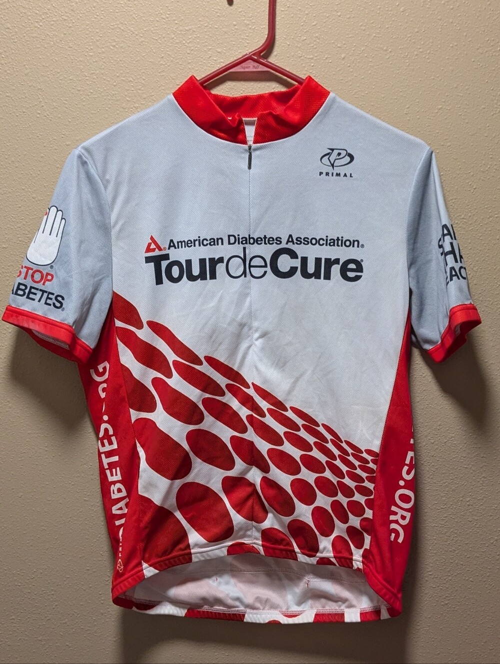 Like New Men's Tour de Cure Cycling Jersey - Medium